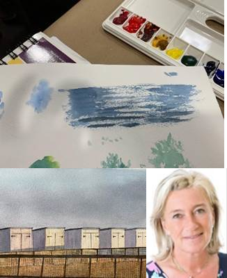 COURS D'AQUARELLE POUR D&Eacute;BUTANTS 