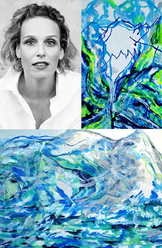 LES &laquo; RIVERS IN THE SKY &raquo; ONIRIQUES DE LAETITIA DE CLERCQ