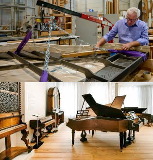 VISITE DE L ATELIER DE PIANOS MAENE ET DU MUSEE